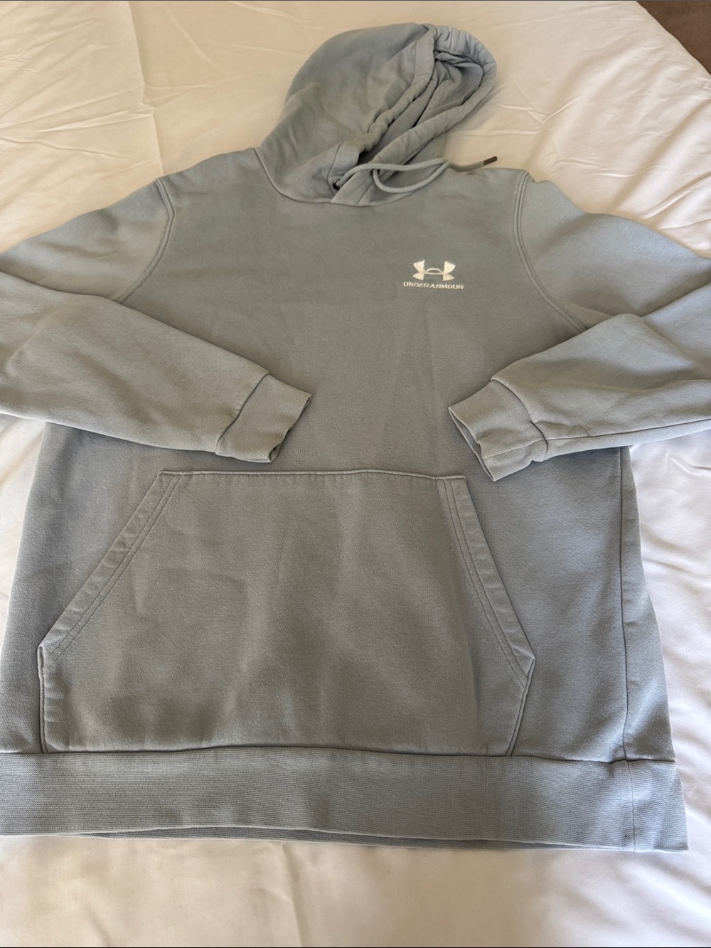 Under Armour Men's Pale Blue Pullover Hoodie